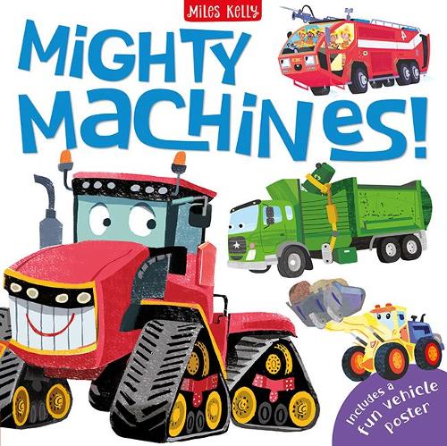 Паперова книга «Mighty Machines», автор Емі Джонсон - фото №1