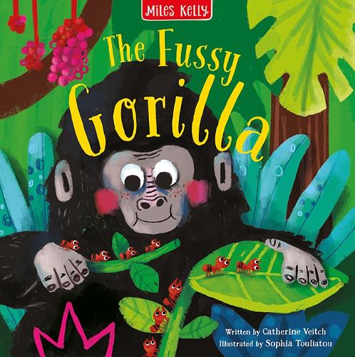 Паперова книга «The Fussy Gorilla», автор Майлз Келлі - фото №1