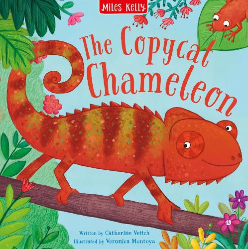Паперова книга «The Copycat Chameleon», автор Кетрін Вейч - фото №1