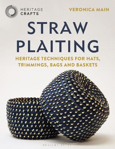 Паперова книга «Straw Plaiting: Heritage Techniques for Hats, Trimmings, Bags and Baskets», автор Вероніка Мейн - фото №1