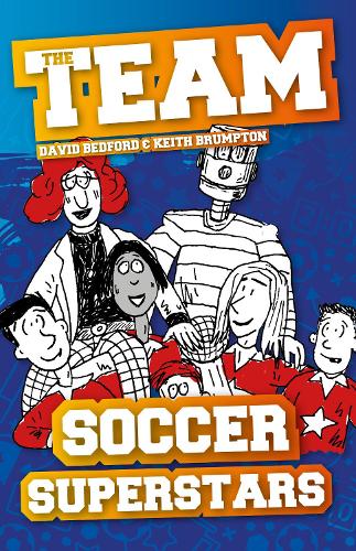Бумажная книга «Soccer Superstars», автор Дэвид Бедфорд - фото №1