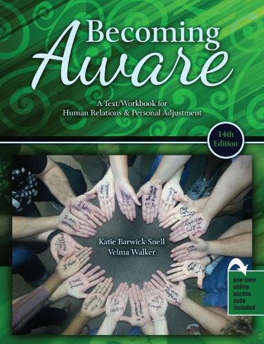 Паперова книга «Becoming Aware: A Text-Workbook for Human Relations and Personal Adjustment», авторів Кетрін Барвік-Снелл, Велма Вокер - фото №1