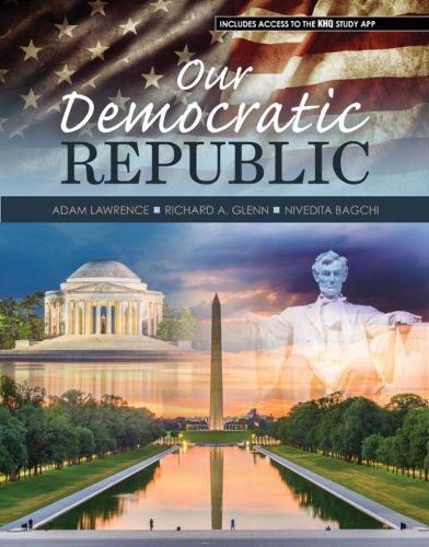 Паперова книга «Our Democratic Republic», авторів Адам Б. Лоуренс, Ніведіта Багчі, Річард А. Гленн - фото №1