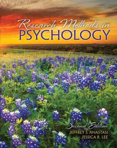 Бумажная книга «Research Methods in Psychology», авторов Джеффри Анастази, Джессика Ли - фото №1