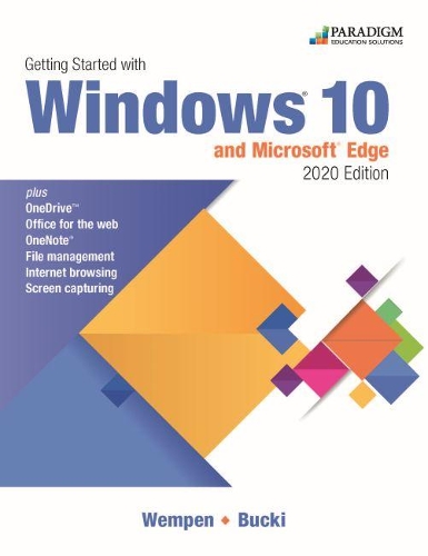 [object Object] «Getting Started with Windows 10 and Microsoft Edge, 2020 Edition: Text», автор Фейт Вемпен - фото №1