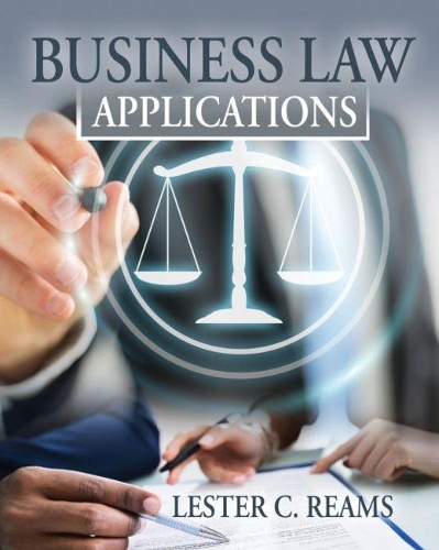 Паперова книга «Business Law Applications», автор Лестер Рімс - фото №1