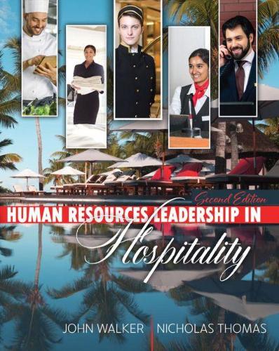 Бумажная книга «Human Resources Leadership in Hospitality», автор Джон Уокер - фото №1