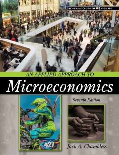 Бумажная книга «An Applied Approach to Microeconomics», автор Джек А. Чемблесс - фото №1
