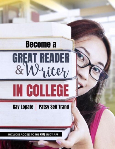 Бумажная книга «Becoming A Great Reader and Writer in College», авторов Лопата Кей, Пэтси Транд - фото №1