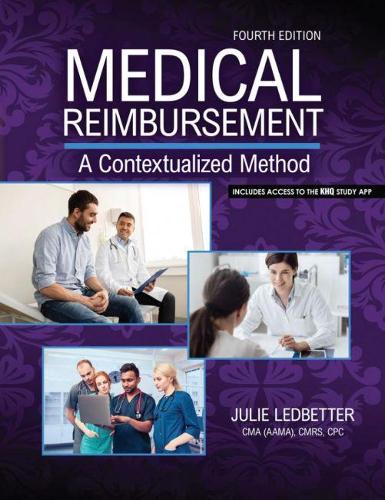 Бумажная книга «Medical Reimbursement: A Contextualized Method», автор Джули Ледбеттер - фото №1