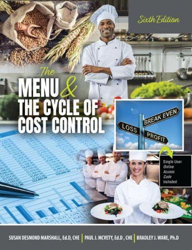Паперова книга «The Menu AND The Cycle of Cost Control», авторів Бредлі Джей Уейр, Пол Макветі, Сюзан Д. Маршалл - фото №1