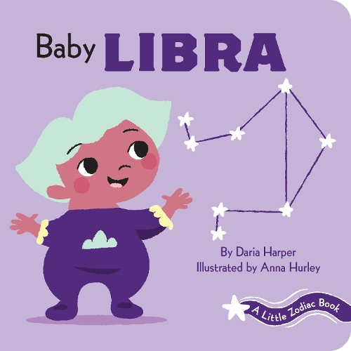 Бумажная книга «A Little Zodiac Book: Baby Libra», автор Дарья Харпер - фото №1
