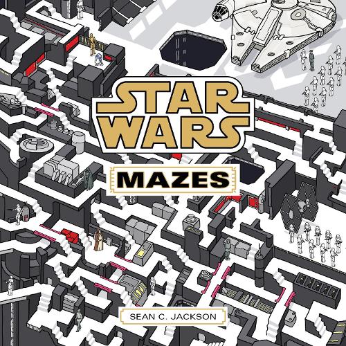 Паперова книга «Star Wars Mazes», автор Шон К. Джексон - фото №1