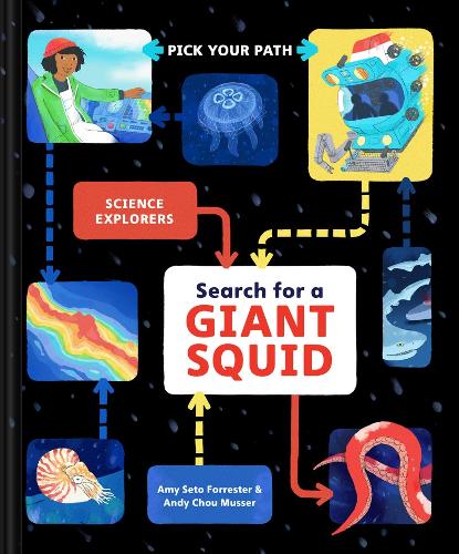 Паперова книга «Search for a Giant Squid: Pick Your Path», автор Емі Сето Форрестер - фото №1