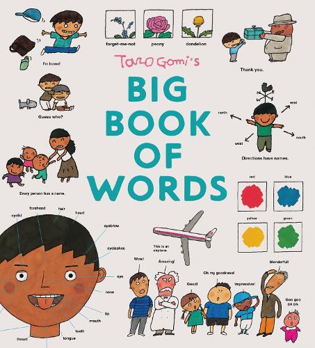 Паперова книга «Taro Gomi's Big Book of Words», автор Таро Гомі - фото №1