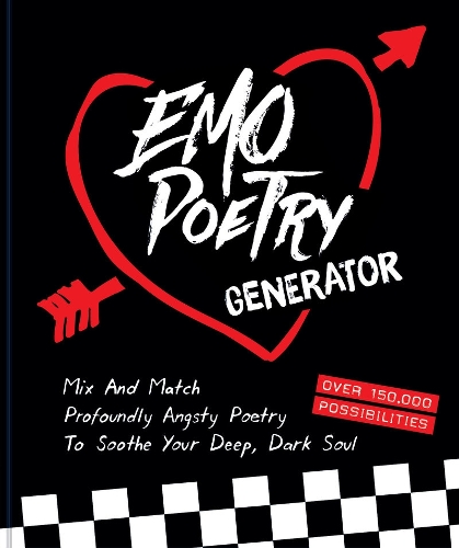 Бумажная книга «Emo Poetry Generator», автор Chronicle Books - фото №1