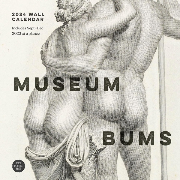 Бумажная книга «Museum Bums 2024 Wall Calendar», авторов Джек Шоул, Марк Смолл - фото №1