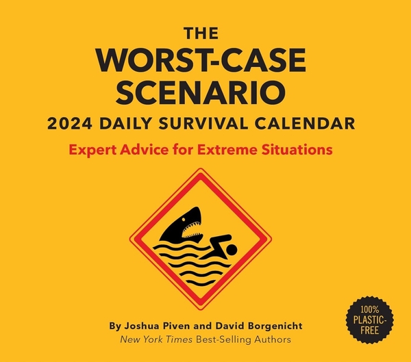 Паперова книга «2024 Daily Cal: Worst-Case Scenario», авторів Девід Боргеніхт, Джошуа Півен - фото №1