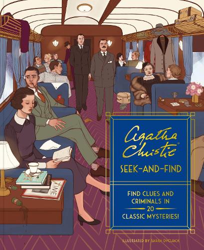 Бумажная книга «Agatha Christie Seek-and-Find: Find Clues and Criminals in 20 Classic Mysteries!», автор Сара Дводжак - фото №1