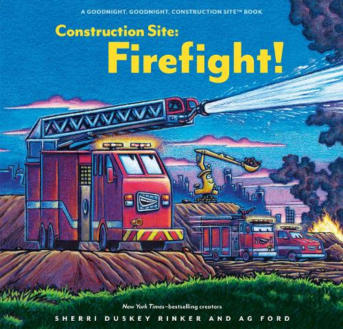 Паперова книга «Construction Site: Firefight!», автор Шеррі Даскі Рінкер - фото №1
