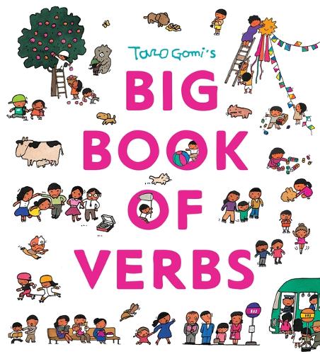 Бумажная книга «Taro Gomi’s Big Book of Verbs», автор Таро Гоми - фото №1