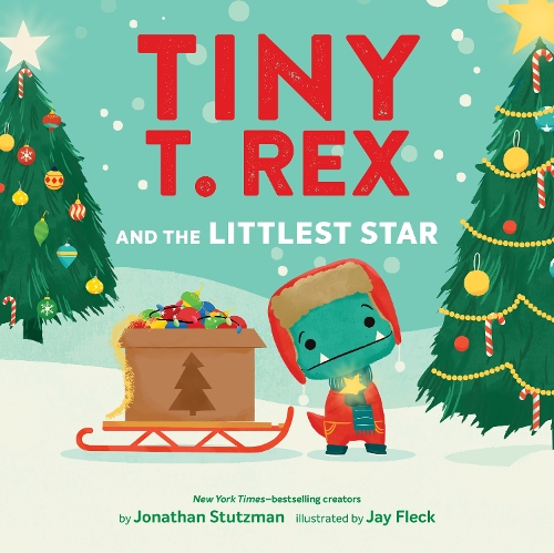 Паперова книга «Tiny T. Rex and the Littlest Star: A Tiny T. Rex Christmas Book», автор Джонатан Штуцман - фото №1