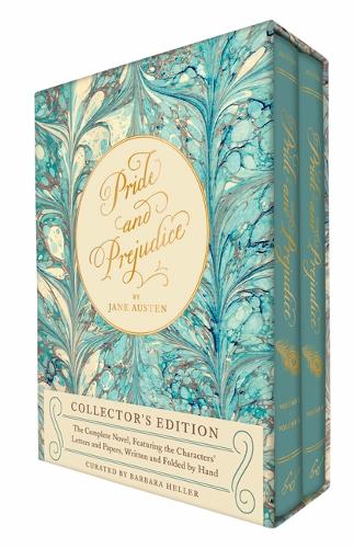 Бумажная книга «Pride and Prejudice (Collector’s edition): The Complete Novel, Featuring the Characters’ Letters and Papers, Written and Folded by Hand», авторов Барбара Хеллер, Джейн Остин - фото №1