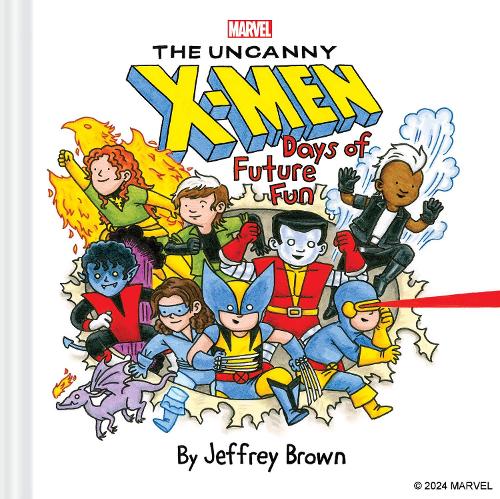 Бумажная книга «Marvel The Uncanny X-Men: Days of Future Fun», автор Джеффри Браун - фото №1