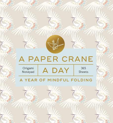 Паперова книга «A Paper Crane a Day: A Year of Mindful Folding—Origami Notepad 365 Sheets», автор Сhroniсle Books - фото №1