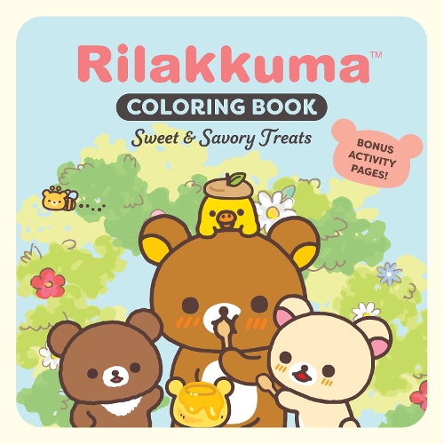 Паперова книга «Rilakkuma Coloring Book: Sweet & Savory Treats» - фото №1