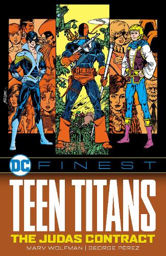 Бумажная книга «DC Finest: Teen Titans: The Judas Contract», автор Марв Вульфман - фото №1