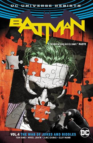 Бумажная книга «Batman Vol. 4: The War of Jokes and Riddles», авторов Микель Джанин, Том Кинг - фото №1