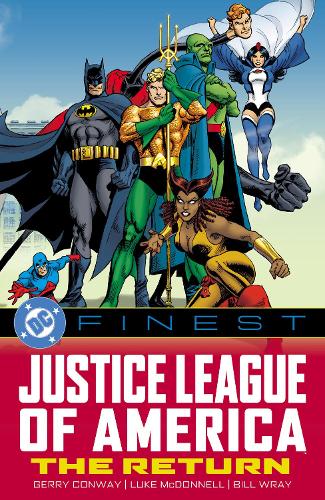 Бумажная книга «DC Finest: Justice League of America: The Return», авторов Джерри Конвей, Люк Макдоннелл - фото №1