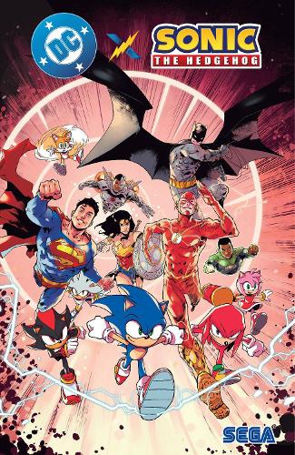 Паперова книга «DC X SONIC THE HEDGEHOG», авторів Адам Брайс Томас, Іан Флінн - фото №1