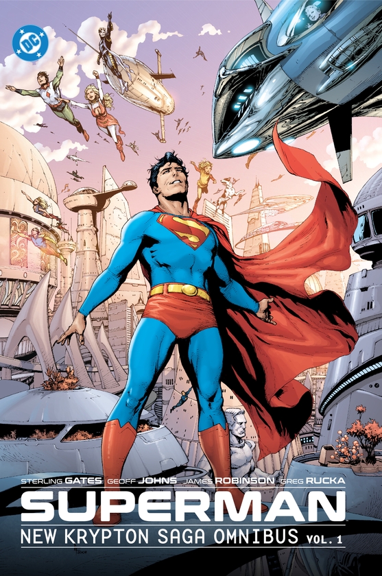 Paper book «Superman: New Krypton Saga Omnibus Vol. 1», authors Gary Frank, Geoff Johns - фото №1
