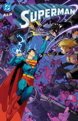 Паперова книга «DC K.O. Superman», авторів Ден Мора, Джошуа Вільямсон - фото №1