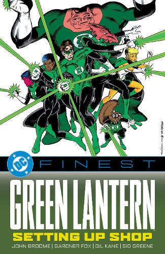 Бумажная книга «DC Finest: Green Lantern: Setting Up Shop», авторов Джо Статон, Стив Энглхарт - фото №1