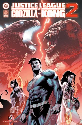 Паперова книга «Justice League vs Godzilla vs Kong 2», авторів Брайан Букчеллато, Крістіан Дусе - фото №1