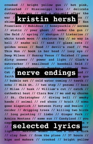 Паперова книга «Nerve Endings: Selected Lyrics», автор Крістін Херш - фото №1