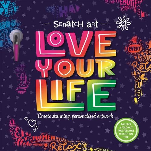 [object Object] «Scratch Art: Love Your Life», автор Igloo Books - фото №1
