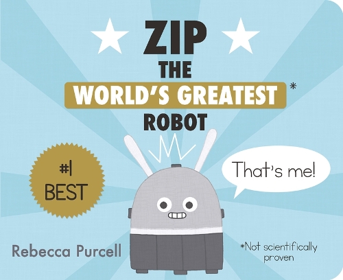 Паперова книга «Zip, the World's Greatest Robot», автор Ребекка Перселл - фото №1