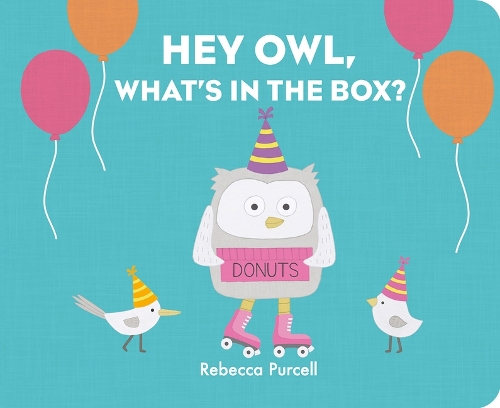 Паперова книга «Hey Owl, What’s in the Box?», автор Ребекка Перселл - фото №1