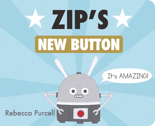 Паперова книга «Zip's New Button», автор Ребекка Перселл - фото №1