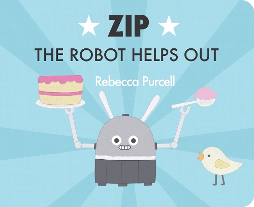 Бумажная книга «Zip the Robot Helps Out», автор Ребекка Перселл - фото №1