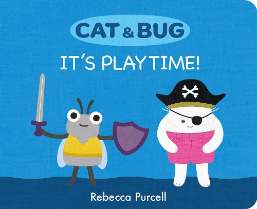 Паперова книга «Cat & Bug: It's Playtime!», автор Ребекка Перселл - фото №1