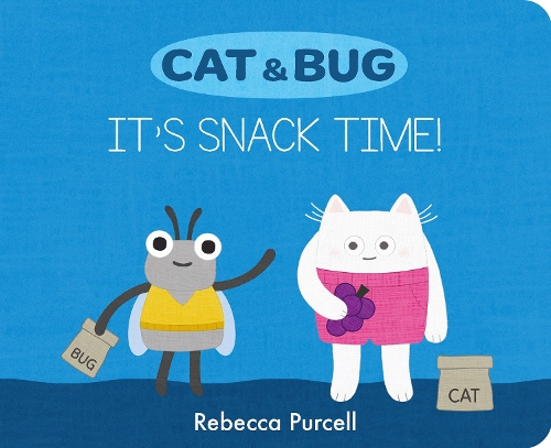 Паперова книга «Cat & Bug: It's Snack Time!», автор Ребекка Перселл - фото №1