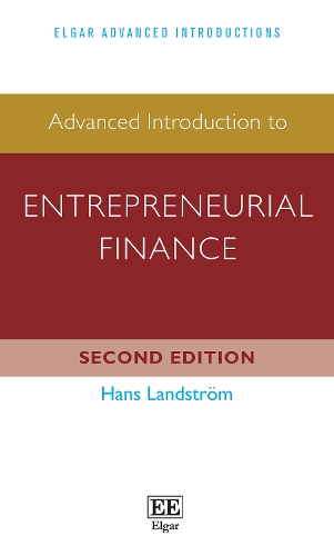 Паперова книга «Advanced Introduction to Entrepreneurial Finance», автор Ганс Ландстрем - фото №1