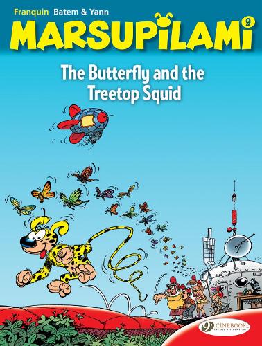 Паперова книга «Marsupilami Vol. 9: The Butterfly and the Treetop Squid», автор Yann - фото №1