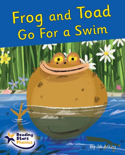 Бумажная книга «Frog and Toad Go For a Swim: Phase 4», автор Джилл Аткинс - фото №1
