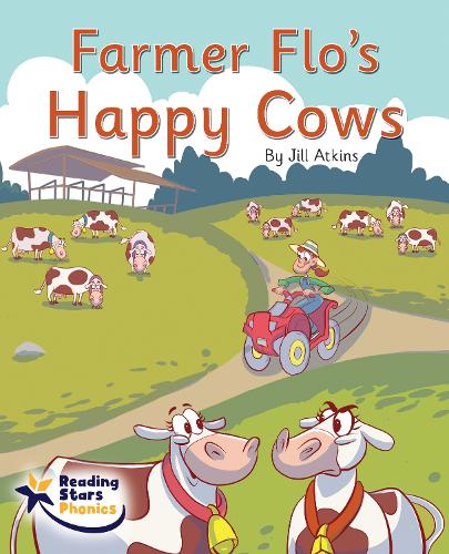 Паперова книга «Farmer Flo's Happy Cows: Phase 5», автор Джилл Аткінс - фото №1